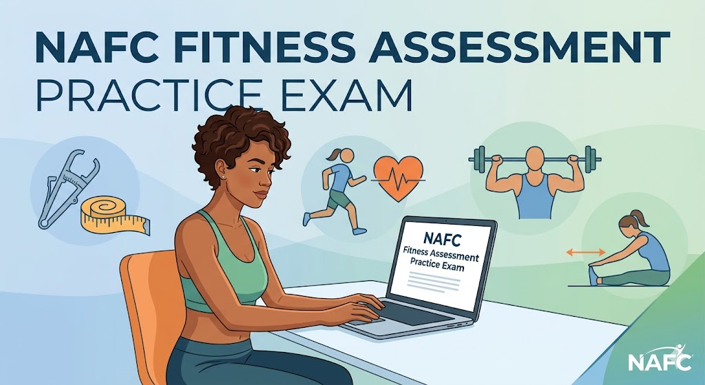 NAFC Fitness Assessment Practice Exam Banner