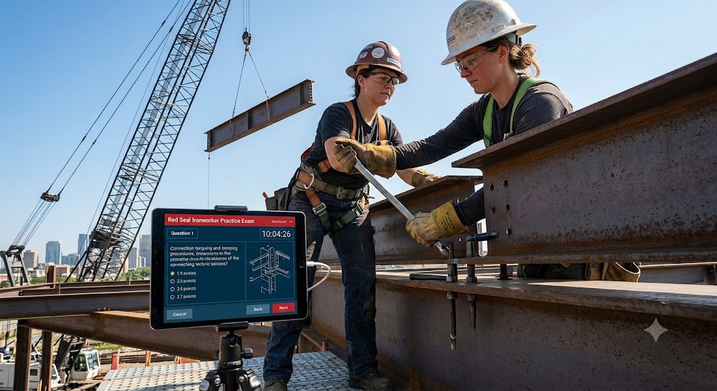 Red Seal Ironworker (Structural/Ornamental) Practice Exam Banner