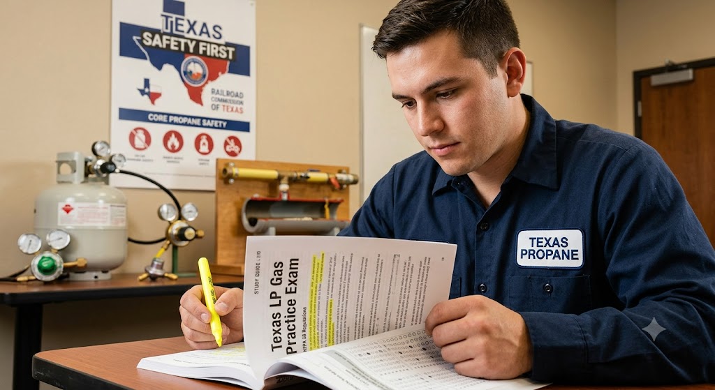 Texas LP Gas Practice Exam Banner
