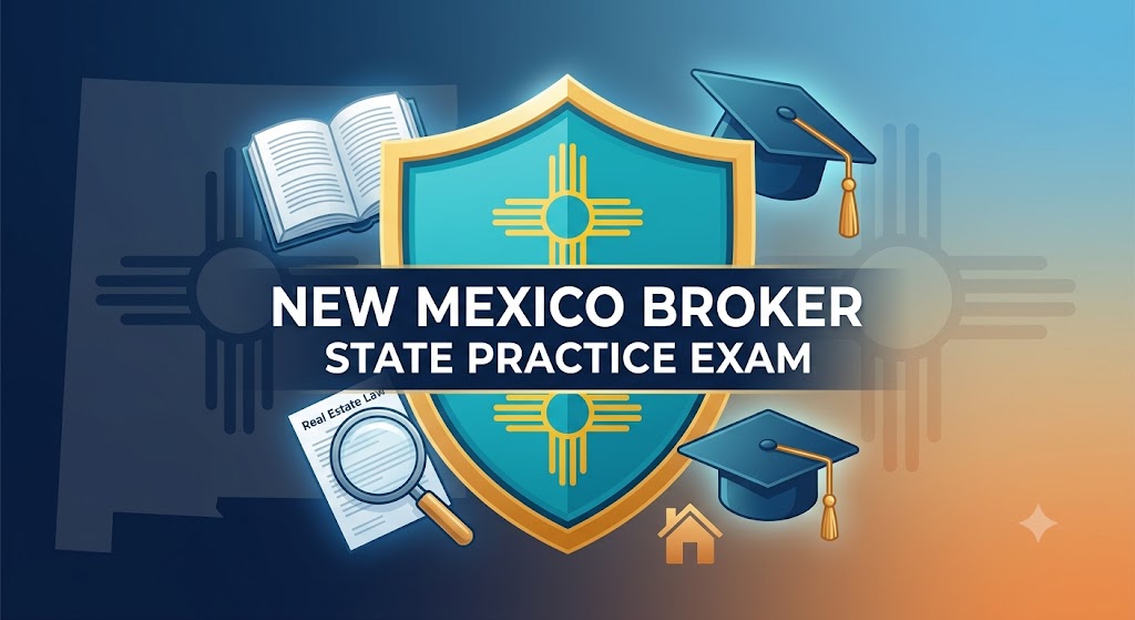New Mexico Broker State Practice Exam Banner