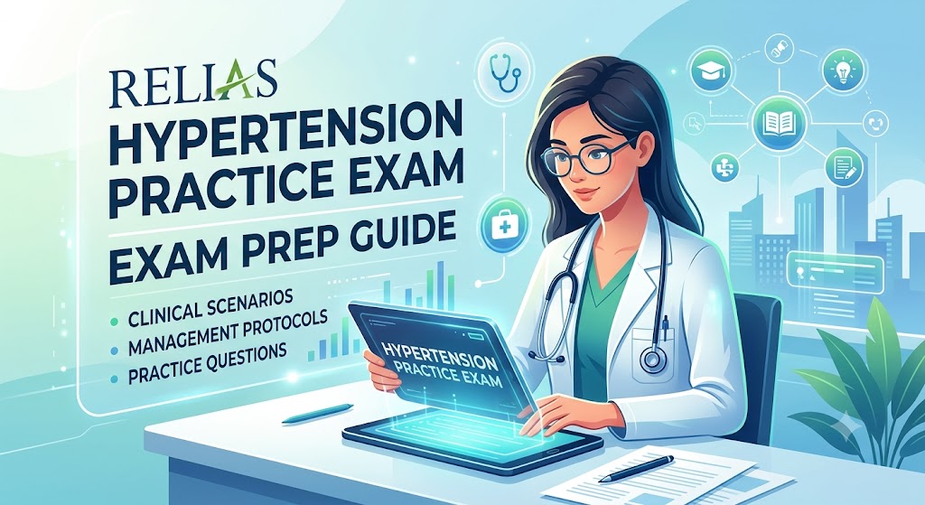 Relias Hypertension Practice Test Banner