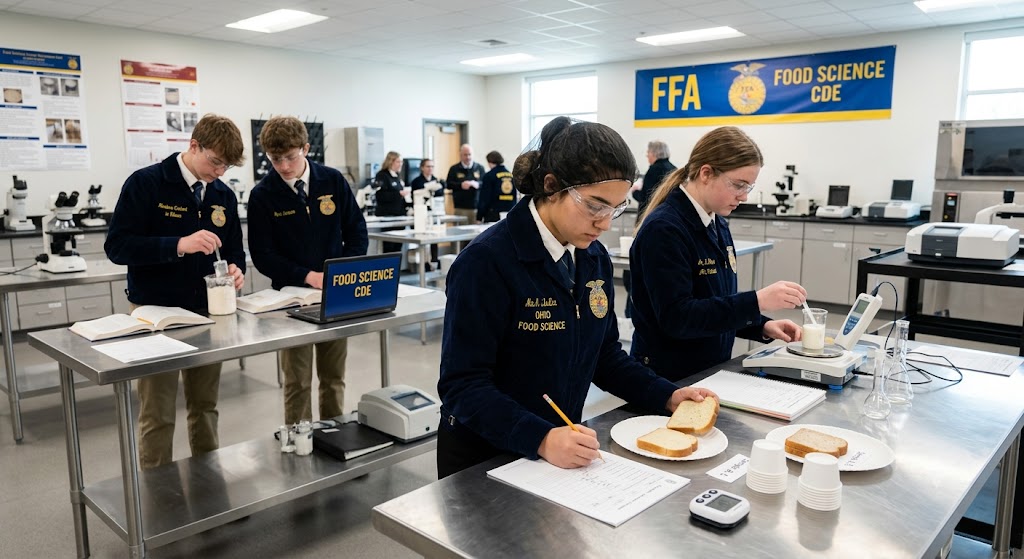 Food Science CDE Practice Exam Banner