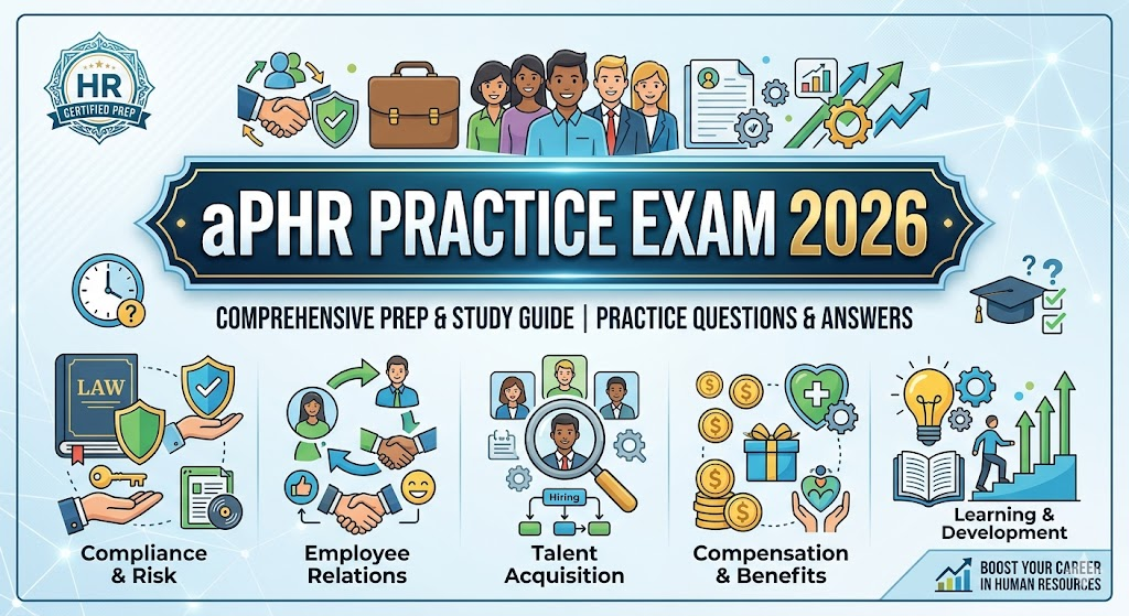 aPHR Exam Prep 2026 | Practice Test Questions and Answers Banner