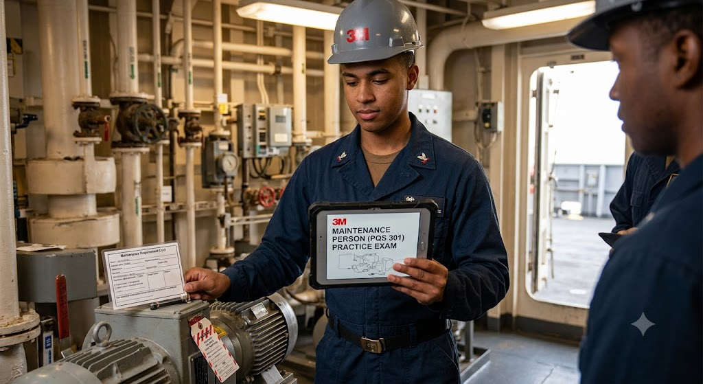 3M Maintenance Person (PQS 301) Practice Exam Banner