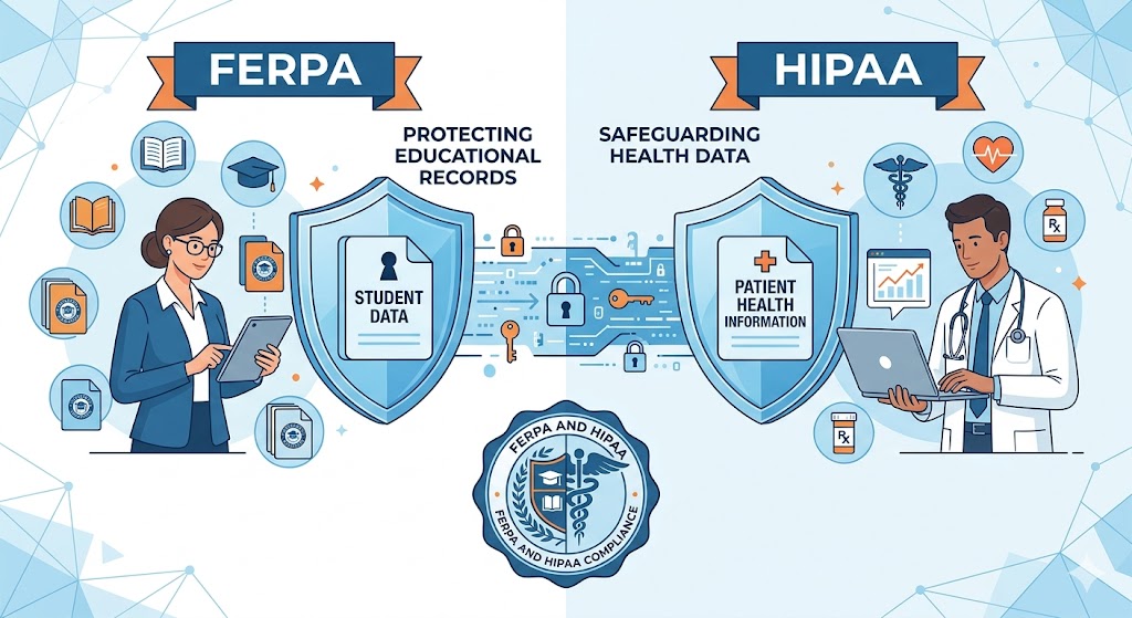 FERPA and HIPAA Practice Test Banner