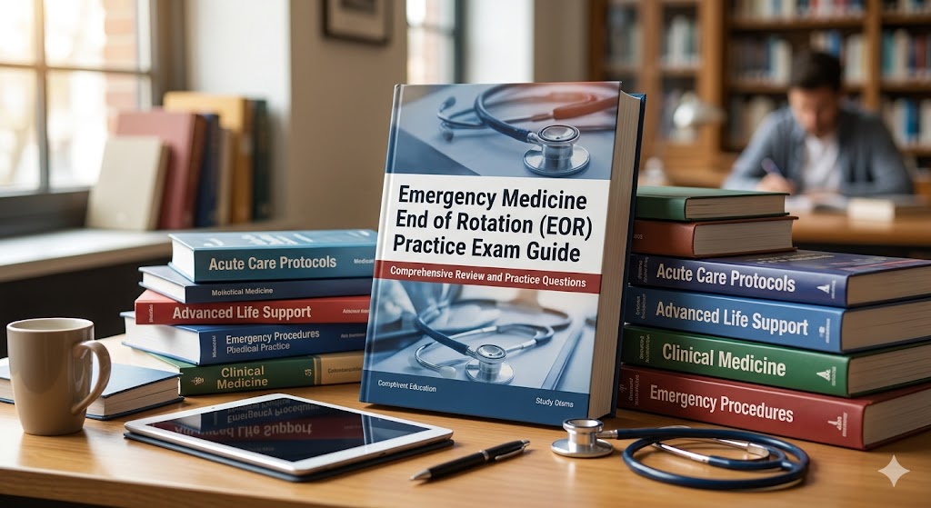 Emergency Medicine End of Rotation (EOR) Practice Exam Banner