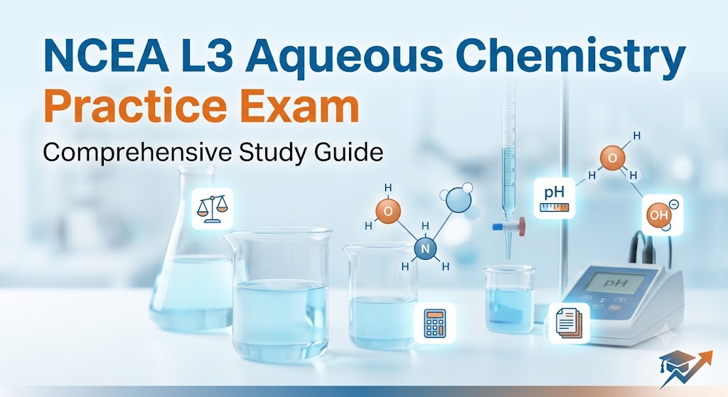 NCEA Level 3 Chemistry – Aqueous Chemistry (AS91393) Practice Exam Banner