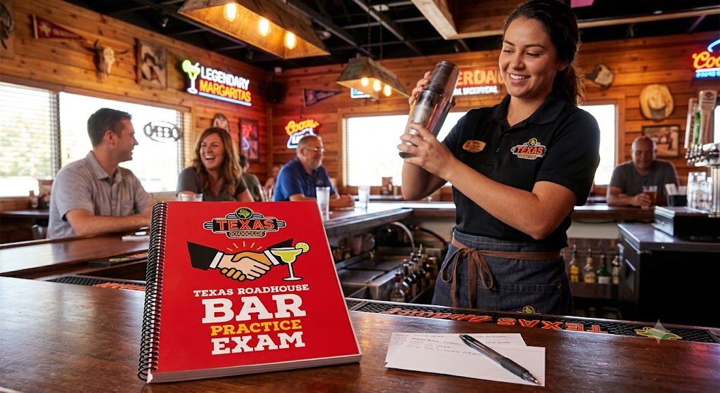 Texas Roadhouse Real Bar Practice Test Banner