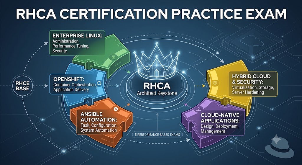 Red Hat Certified Architect (RHCA) Certification Practice Exam Banner