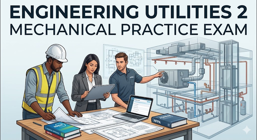 Engineering Utilities 2 – Mechanical Practice Exam Banner