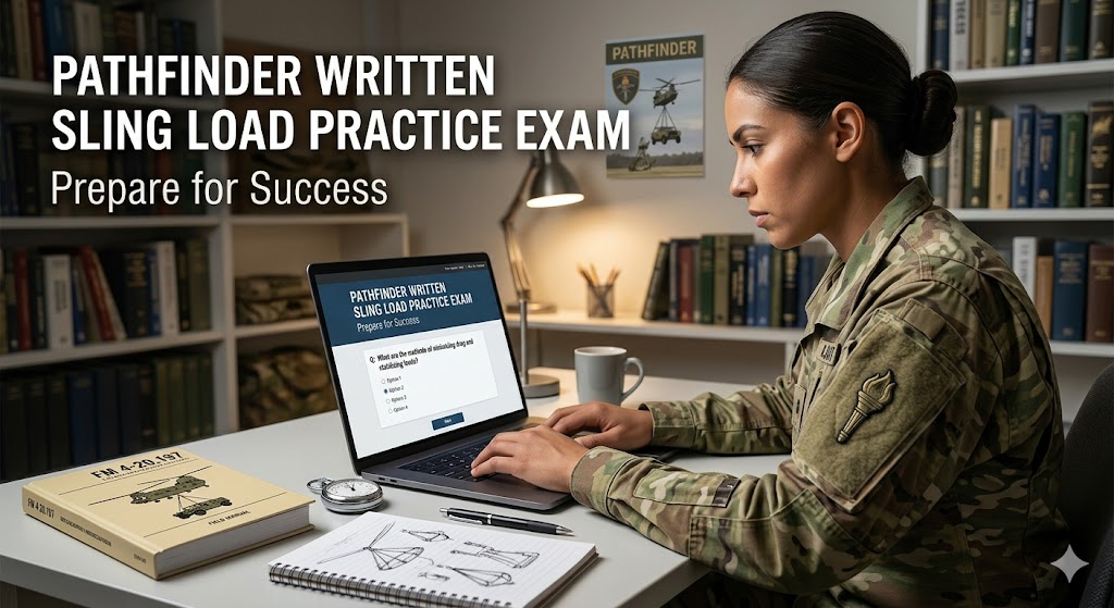 Pathfinder Written Sling Load Practice Test Banner