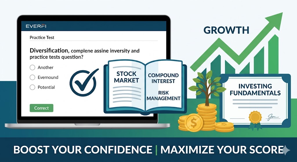 EverFi Investing Practice Test Banner