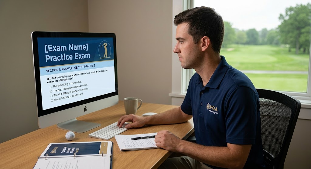 PGA Comprehension Practice Test Banner
