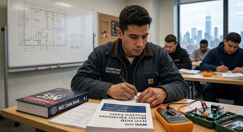 NYC DOB Master Electrician Practice Exam Banner