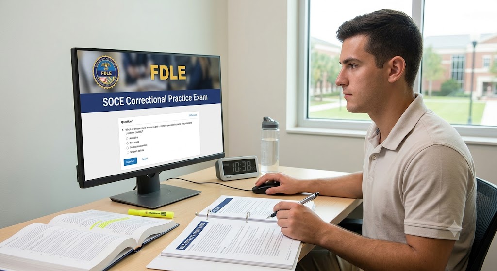 FDLE SOCE Correctional/Probation Officer (CPO) Practice Exam Banner