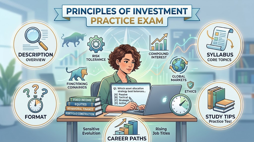 Principles of Investment Practice Exam Banner