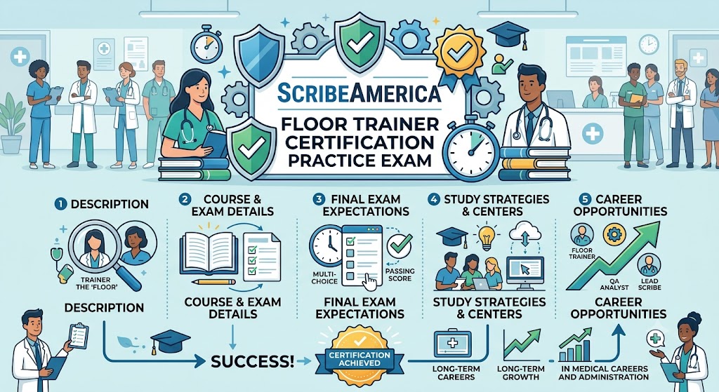 ScribeAmerica Floor Trainer Certification Practice Exam Banner