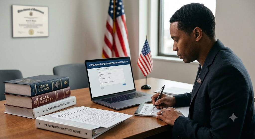 Veteran Association Accreditation Practice Exam Banner