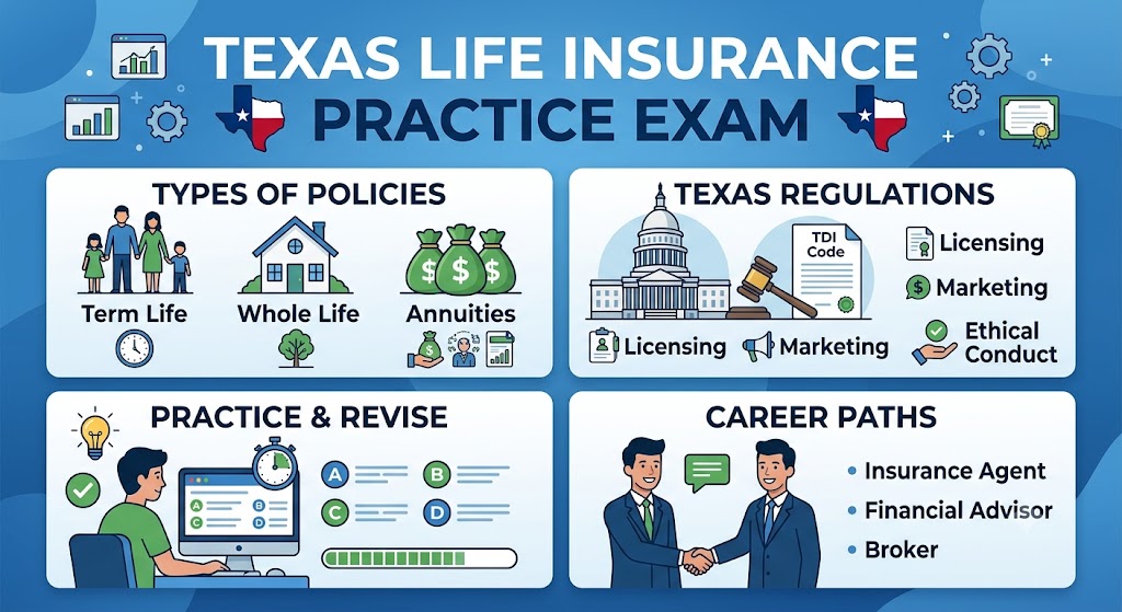 Texas Life Insurance Practice Exam Banner