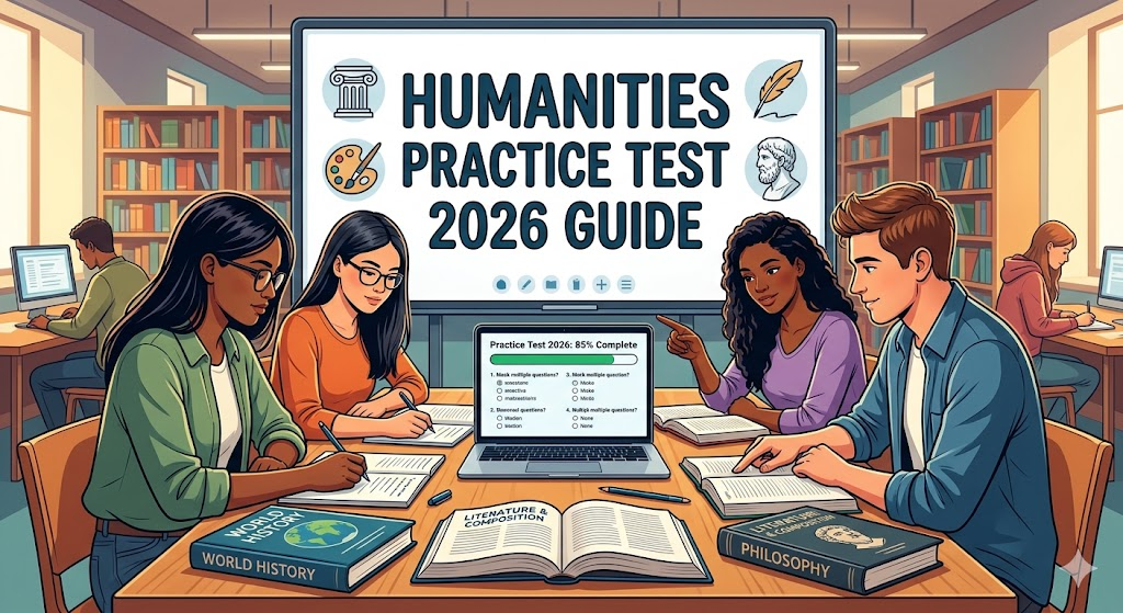 Humanities Practice Test 2026 | Exam Prep Questions and Answers Banner