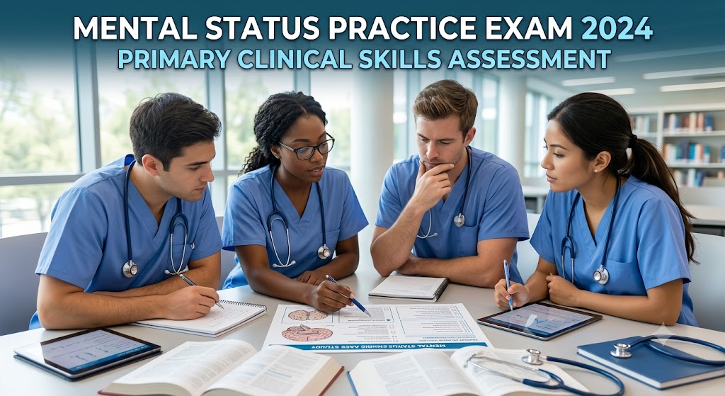 Primary Clinical Skills- Intro to Mental Status Practice Exam Banner