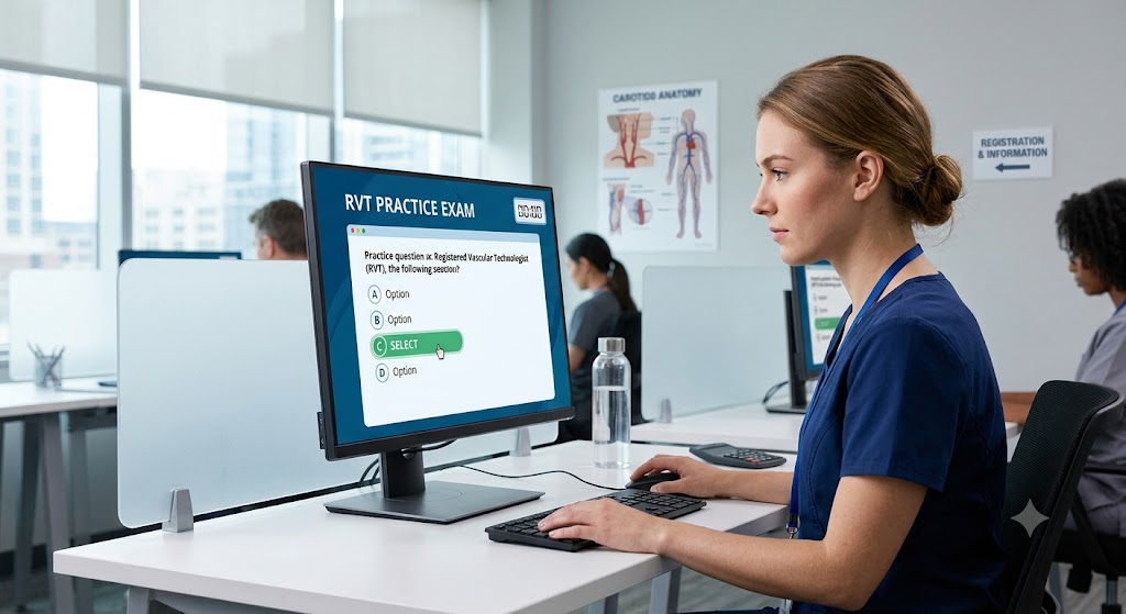 Registered Vascular Technologist (RVT) Practice Exam Banner