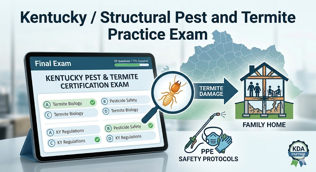 Kentucky Structural Pest and Termite Practice Exam Banner