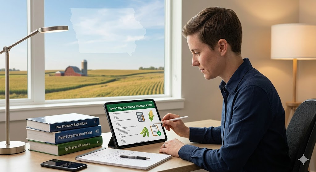 Iowa Crop Insurance Practice Test Banner