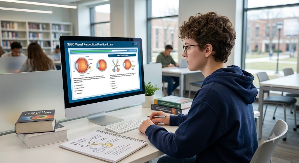 NBEO Visual Perception Practice Exam Banner