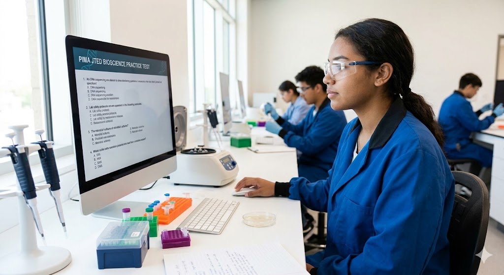 Pima JTED Bioscience Practice Test Banner