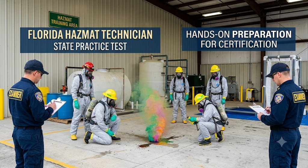 Florida Hazmat Technician State Practice Test Banner