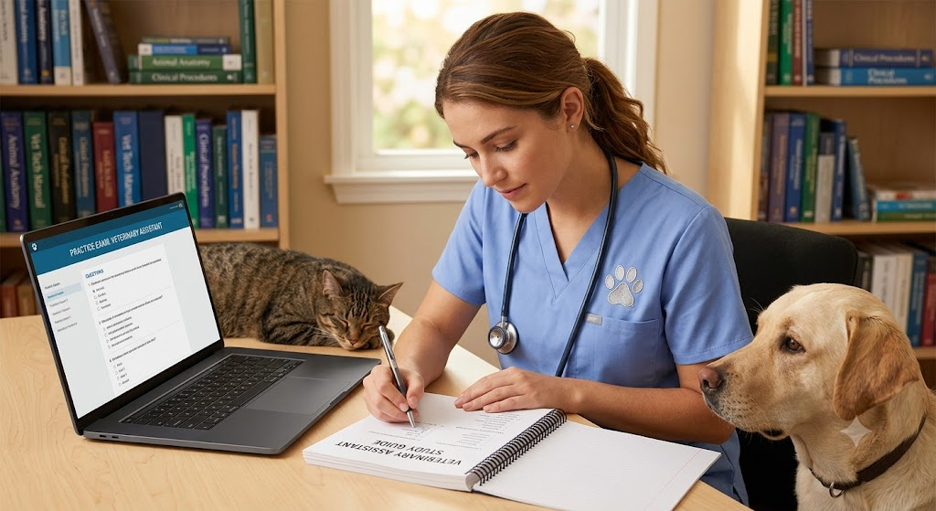 Vetinerary Assistant Practice Exam Banner