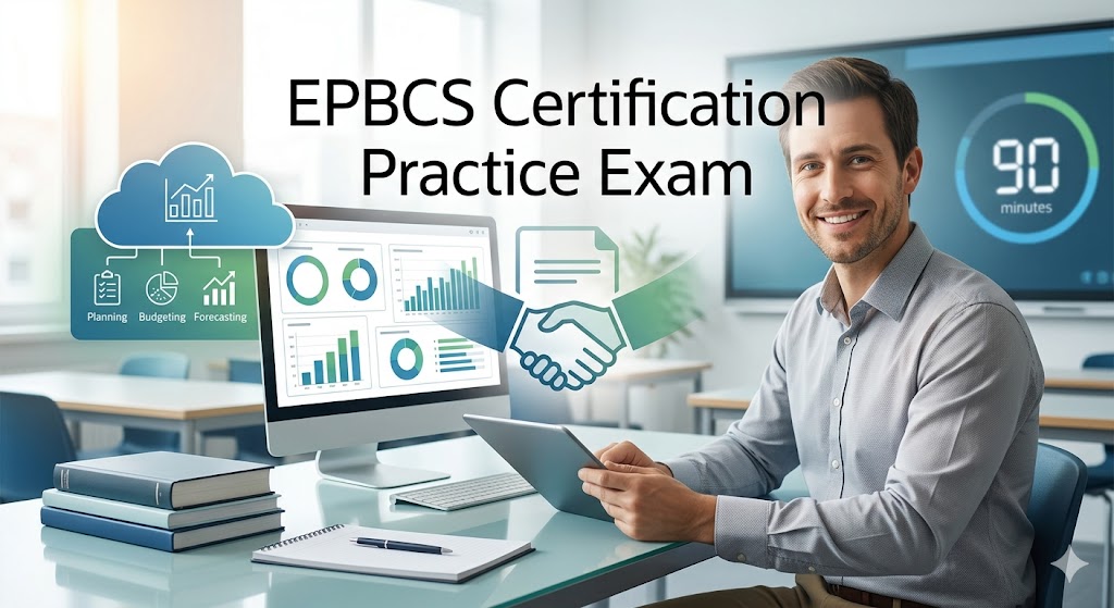 Enterprise Planning and Budgeting Cloud (EPBCS) Certification Practice Exam Banner