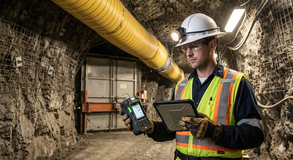 Mine Ventilation and Safety Practice Exam Banner