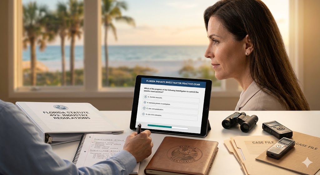 Florida Private Investigator Practice Exam Banner