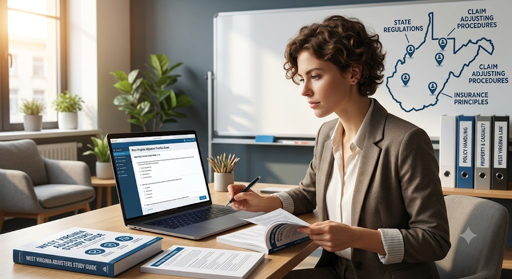 West Virginia Adjusters Practice Exam Banner