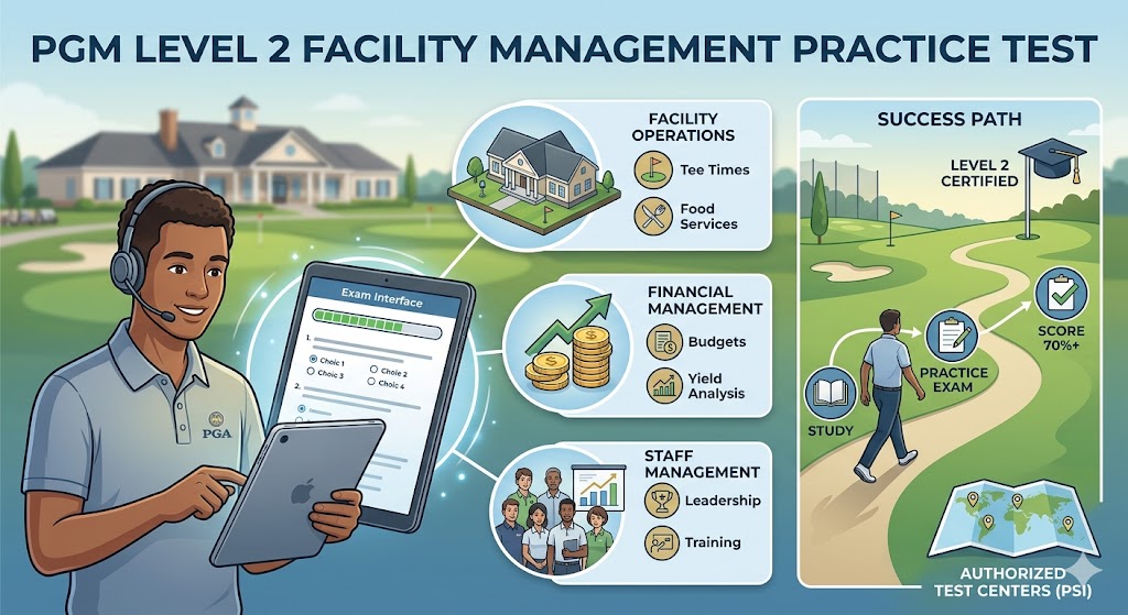 PGM Level 2 Facility Management Practice Test Banner