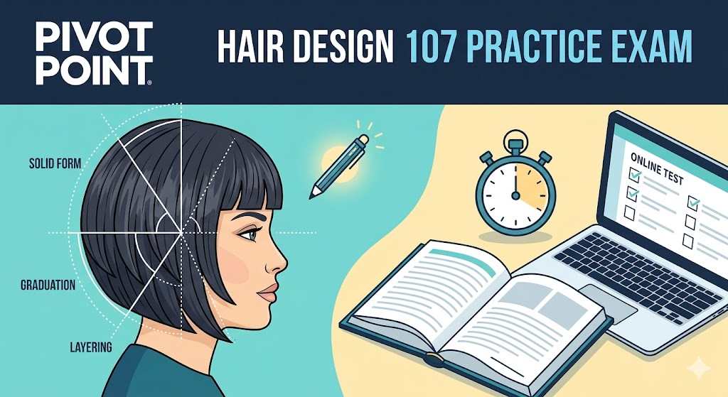 Pivot Point Hair Design 107 Practice Test Banner