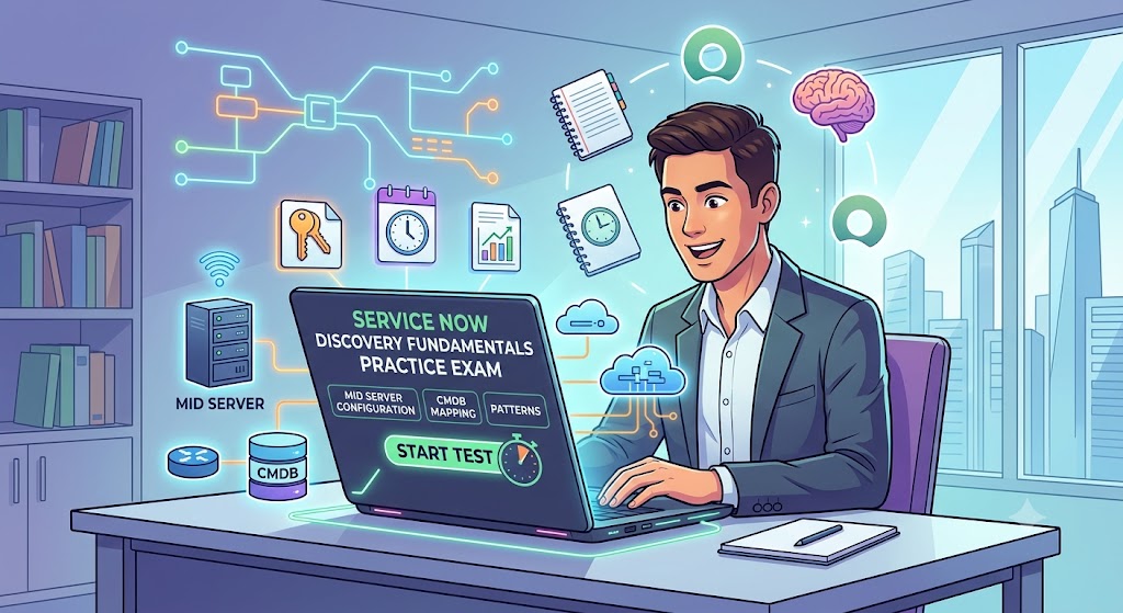 ServiceNow Discovery Fundamentals Practice Exam Banner