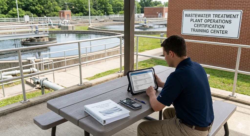 Operations of Wastewater Treatment Plants Practice Exam Banner