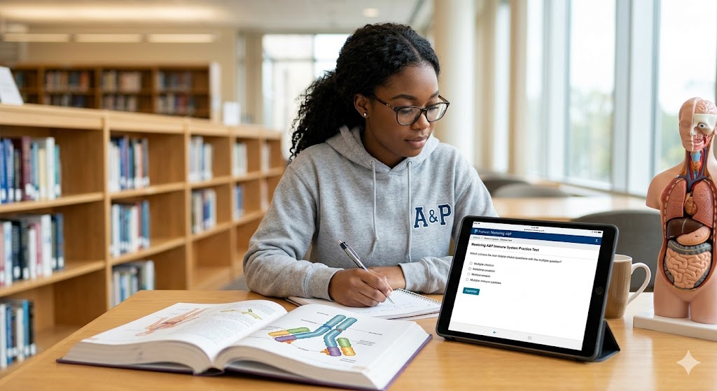 Mastering A&P Immune System Practice Test Banner