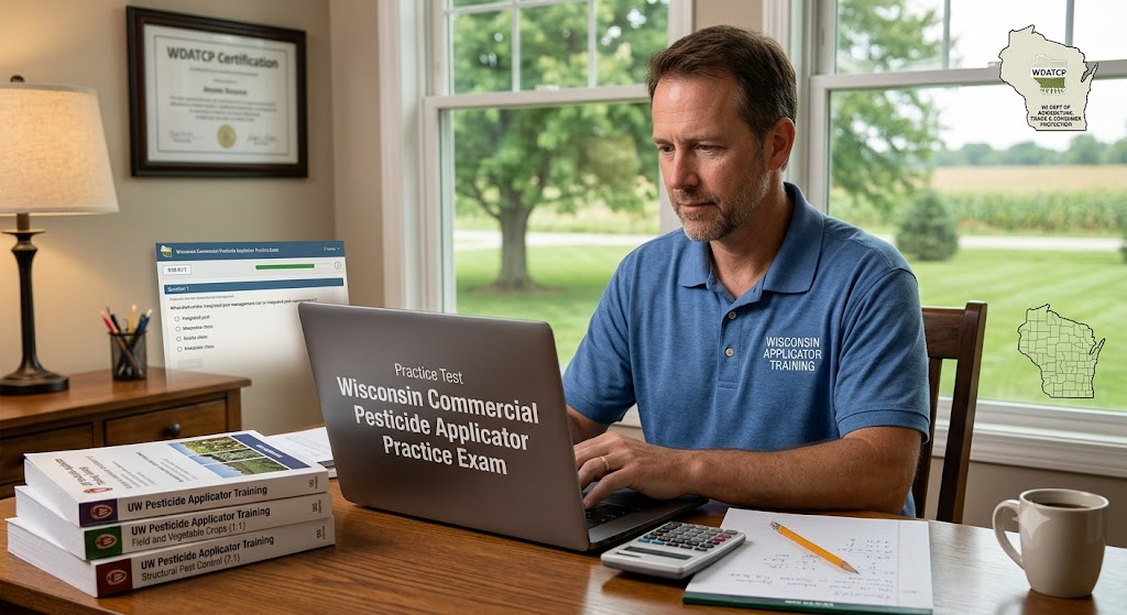 Wisconsin Commercial Pesticide Applicator Practice Test Banner