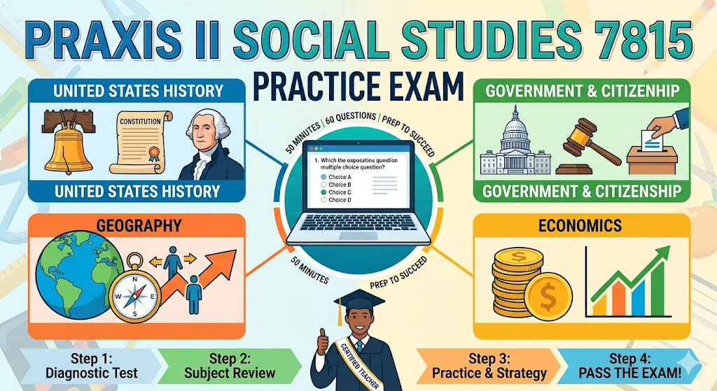 Praxis II US History  / World History (0941/5941) Practice Test Banner