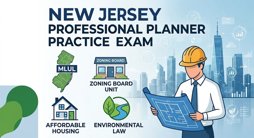 New Jersey Professional Planner Practice Exam Banner