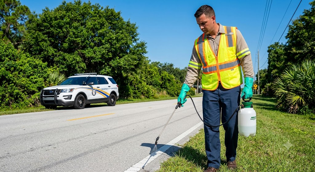 Florida Right-of-Way Pest Control Practice Exam Banner