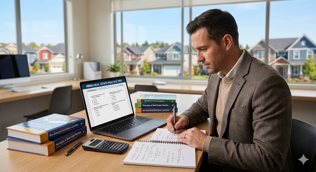 NBREA Real Estate Practice Test Banner