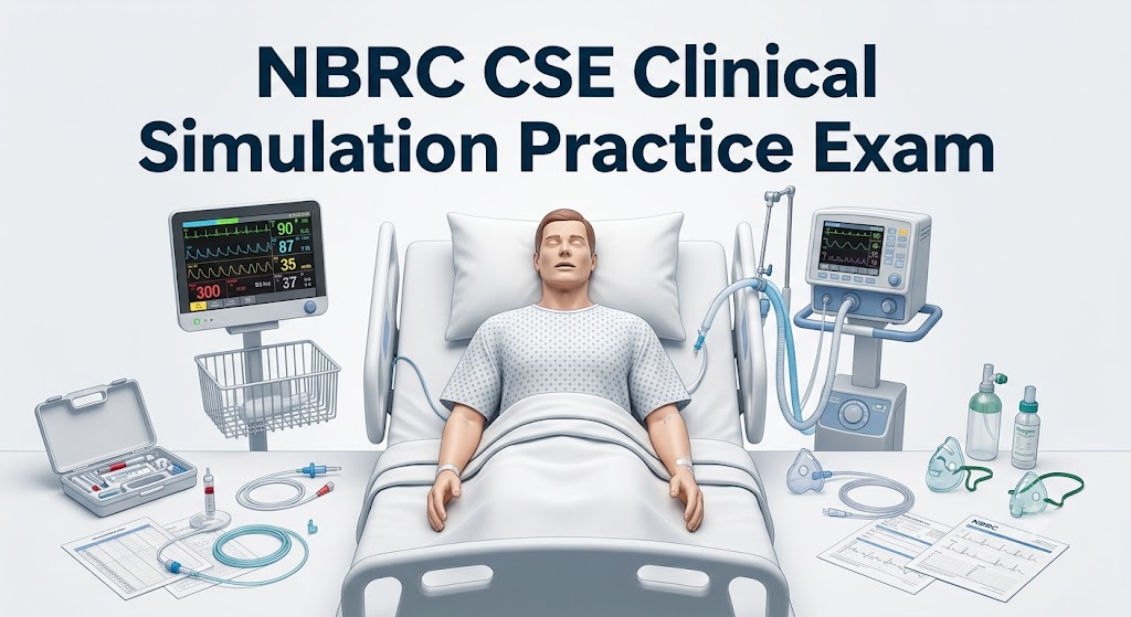 NBRC Clinical Simulation Examination (CSE) Practice Exam Banner