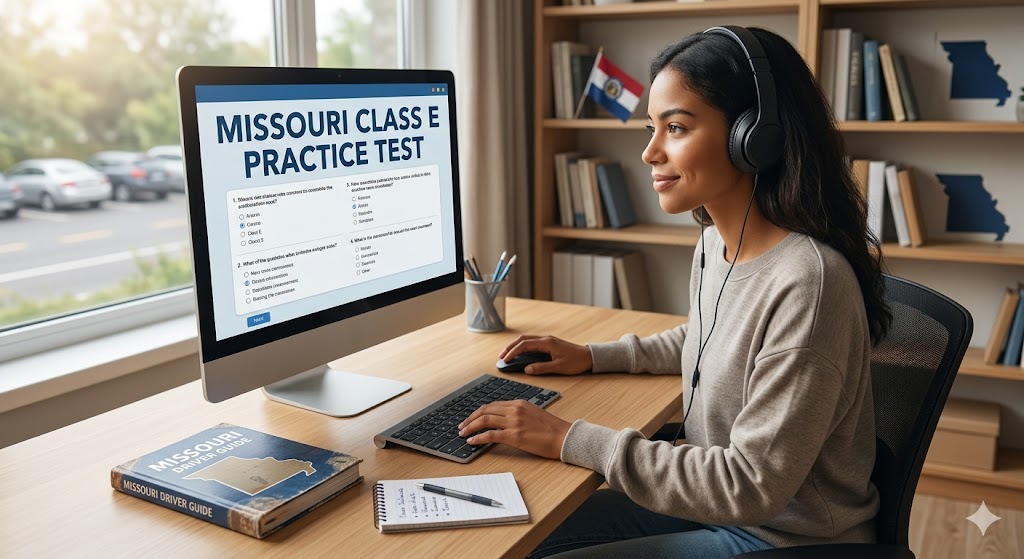 Missouri Class E Drivers License Practice Test Banner