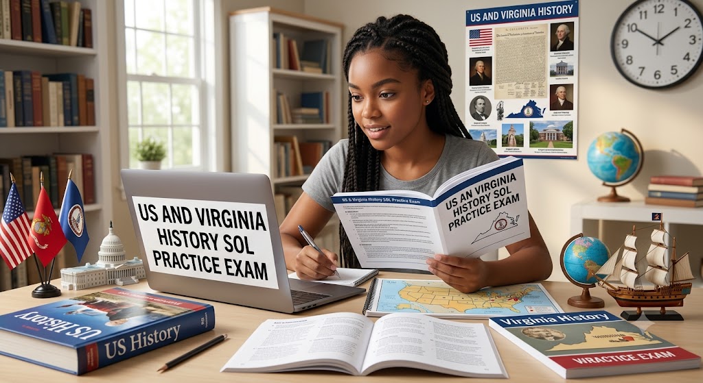 US and Virginia History SOL Practice Test Banner