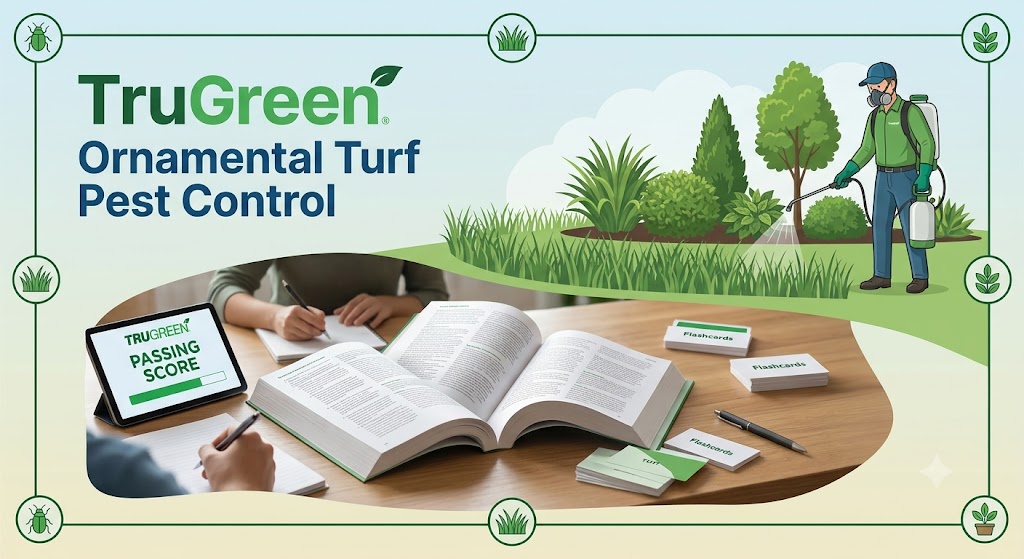 TruGreen Ornamental & Turf Pest Control Practice Test Banner